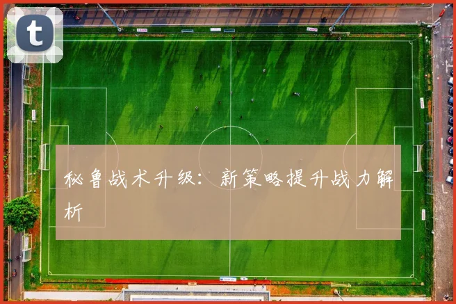 秘鲁战术升级：新策略提升战力解析
