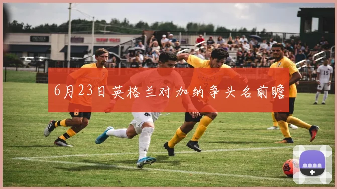 6月23日英格兰对加纳争头名前瞻